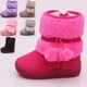 thumbnail image 5 of Botas de nieve para niños, zapatos de algodón para niños y niñas, fondo suave, antideslizantes, cálidas, con forro polar, botas de algodón grueso, 5 of 6