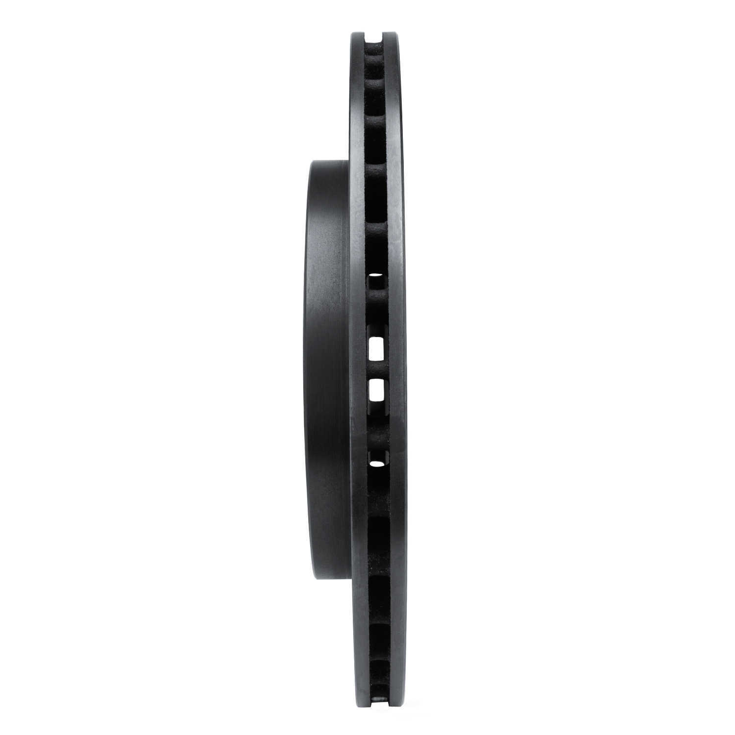 Dynamic Friction Company 633-40014L DFC Brake Rotor - Drilled And Slotted - Black