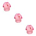 thumbnail image 1 of Ropa Chaleco Methold Disfraces de moda Perro pequeño Chihuahua Bulldog rosa L, 1 of 6