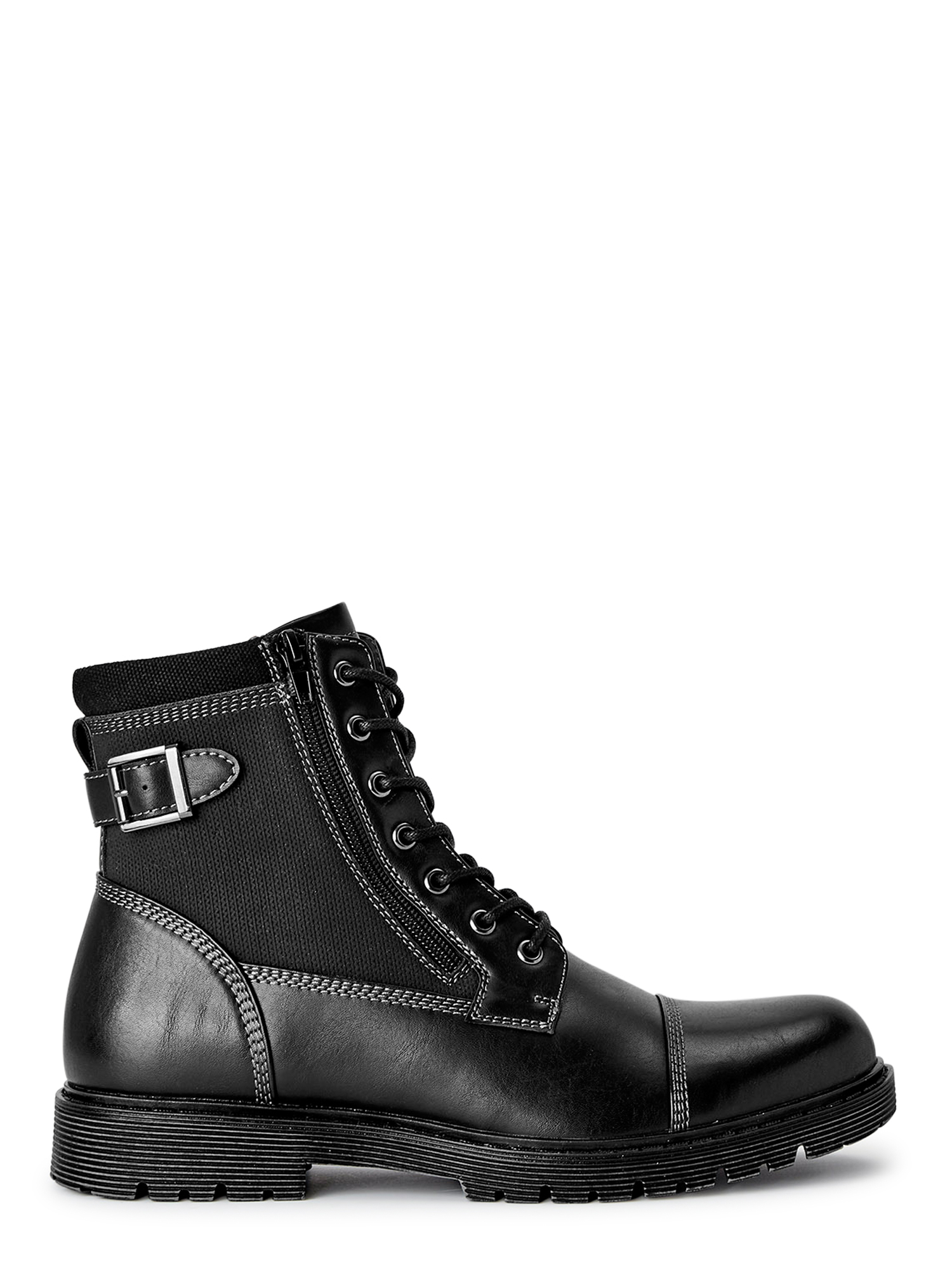 Madden NYC Men's Zip Buckle Boots 
