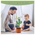 thumbnail image 3 of Cactus bailarín, juguete de cactus que habla repite lo que dices,1,11 Afortunado Sencillez, 3 of 5