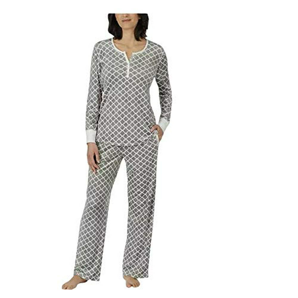 Nautica - Nautica Womens 2 Piece Fleece Pajama Sleepwear Set (X-Large ...