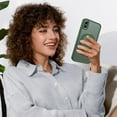 thumbnail image 7 of for iPhone Xs Case , iPhone X Case with Ring [Compatible with Magsafe], Full Body Protective Cover Slim Shockproof Kickstand Phone Case for Apple iPhone X/XS 5.8", Green, 7 of 7