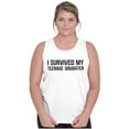 thumbnail image 4 of I Survived My Teenage Daughter Funny Tank Top T Shirts Men Women Brisco Brands M, 4 of 6