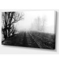 thumbnail image 2 of Black and White Misty Landscape Panorama, 2 of 3