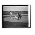 thumbnail image 2 of Historic Framed Print, Goslen safe at 3rd after his triple, 4/22/25, 17-7/8" x 21-7/8", 2 of 9