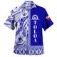 thumbnail image 2 of Camisa hawaiana con gráfico de la bandera de Tonga para hombres, emblema nacional, estampado 3D, mangas cortas, blusas holgadas estilo Harajuku, camisas Aloha con solapa, 2 of 4