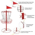 thumbnail image 2 of GJWL Disc Sports 12-Chain Disc Golf Basket Target Portable Golf Practice Set for Outdoor Indoor, 2 of 9