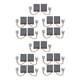 thumbnail image 1 of Cepillos De Carbón Para Motor, Cepillos De Carbón Para Taladro Eléctrico, 20 Piezas, Reparación De Cobre Versátil Para Amoladora Angular, 1 of 7