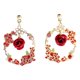 thumbnail image 1 of 1 par de de rosa retro, elegantes cortos de metal clásicos hipoalergénicos de Yuyangstore Pendientes Retro Rosa, 1 of 7