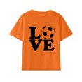 thumbnail image 4 of Ruyang Kids Football T Shirt Tops Light Soft Short Sleeve Summer Clothes Tees Funny Casual Baby Toddler Unisex Trendy Sport Tops, 4 of 4