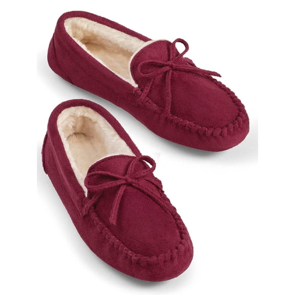 Women's Faux Suede Moccasins