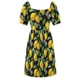 thumbnail image 5 of Fresh Lemons | Black Sleeveless Dress long dress women summer women's summer jumpsuit, 5 of 6