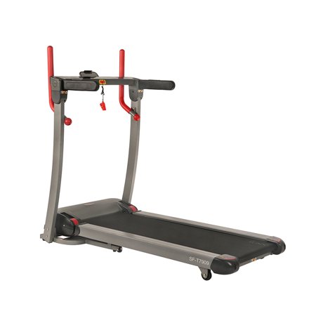 Sunny Health & Fitness Auto Incline Treadmill with Bluetooth Speakers  Charging Function  at Home Exercise Machine  SF-T7909
