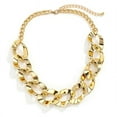 thumbnail image 1 of Collier Ras du Cou Punk Hip Hop pour Femmes Collier Gothique Cubain Épais, 1 of 6