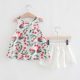thumbnail image 5 of Futezty Girls Summer Outfits, 4th of July Baby Girl Outfits Girls Christmas Long Sleeve Letter Prints Pullover Tops Trumpet Pants Outfits, 5 of 7