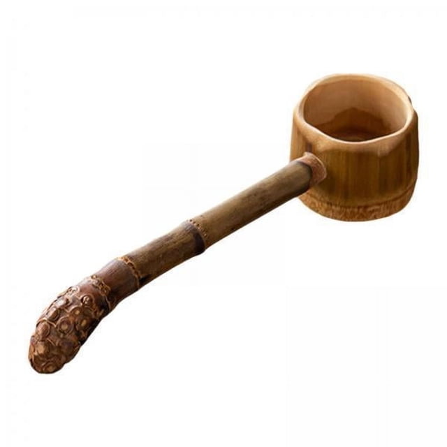 Cucharón de agua,Cucharón de agua de bambú Cuchara de agua de cocina Cucharas,Cucharas Ladell Cuchara de riego Cuchara de té,Cucharas de agua de bambú Cuchara del té,Cucharón