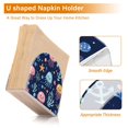 thumbnail image 5 of Yayeee Napkin Holder for Table Kitchen Paper Tissue Organization, Yellow Jellyfish, 5 of 8