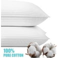 thumbnail image 5 of Classic Pillows Pack of 2 Gusseted Bed Sleeping Down Alternative Quilted Pillows, 5 of 18