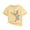 Yellow, variant on Hiijoy Big Girls Butterfly Print Short Sleeve T-Shirt Summer Active Tee, Sizes 8-13