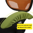 thumbnail image 2 of Housse d'Accoudoir Extensible pour Chaise d'Ordinateur/bureau/rotative Couleur Unie Verte, 2 of 3