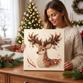 thumbnail image 4 of BZPIZ Christmas DIY Pearl Diamond Painting Art Kit, Christmas Pearl Beads Art Craft for Teens Adults Beginner, Gemstone Diamond Dots Beads for Home Wall Decor Stress-Relieving Gift for Women Men, 4 of 6