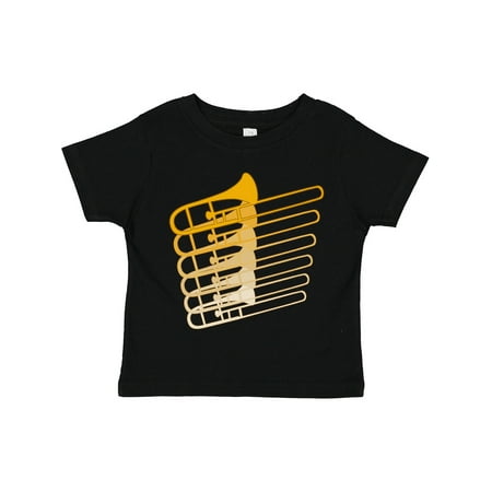 

Inktastic Trombone Line Gift Toddler Boy or Toddler Girl T-Shirt