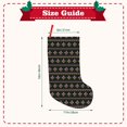 thumbnail image 3 of Lsque Mardi Gras Fleur de Lis Pattern 18 Inch Christmas Stockings, Festive Holiday Stocking for Christmas Decorations Holiday Decor, 3 of 8