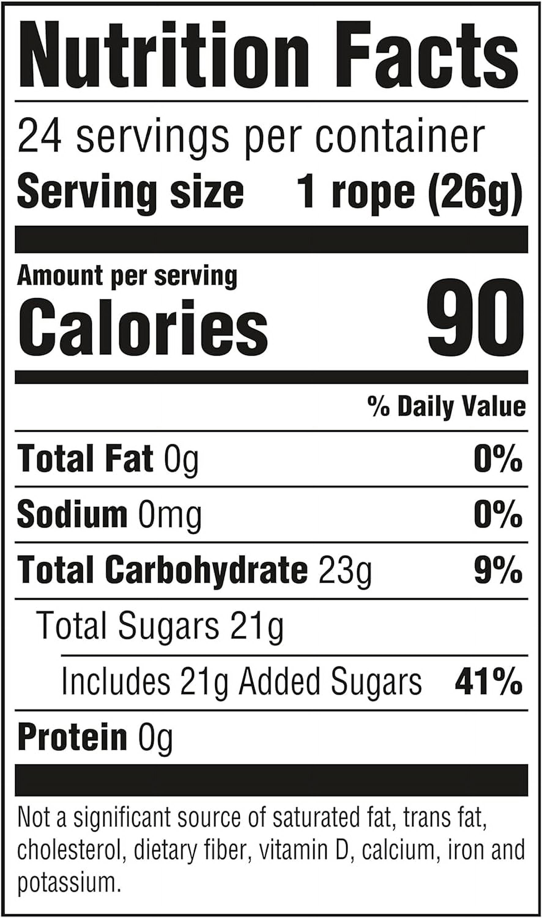 Nerds Rope Rainbow Candy, 0.92 Ounce Package, 24 Count, Pack of 1