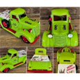 thumbnail image 4 of Christmas Green Farm Truck Centerpiece Resin Ornaments Small Christmas Truck Desktop Decor Home Vintage Green Pickup Truck Statue, 4 of 5