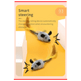 thumbnail image 4 of Interactive Cat Toy Mouse Moving Cat Toys Remote Control Cat Toys Mice Electronic Moving Toy Cat Self Play Gift Yellow, 4 of 5