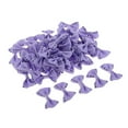 thumbnail image 4 of VONKY 50 Pieces Cute Satin BOW Ribbon Applique Embellishments Light Purple, 4 of 8