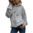 thumbnail image 1 of Hauts d'Hiver Décontractés à Manches Longues pour Femmes, Chandail à Imprimé pour Dames, Blouse, 1 of 1