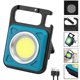 thumbnail image 1 of Llavero LED Linterna USB 500 Lumen Luz de trabajo para acampar al aire libre (Azul), 1 of 6