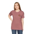 thumbnail image 4 of Women's It's Ok To Feel All The Feels Front/Back Mental Health Shirt, 4 of 11