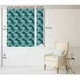 thumbnail image 5 of Ambesonne Tropical Peel & Stick Wallpaper for Home, Exotic Leaves Hand-Drawn, 13"x72", Seafoam and Pale Blue, 5 of 5
