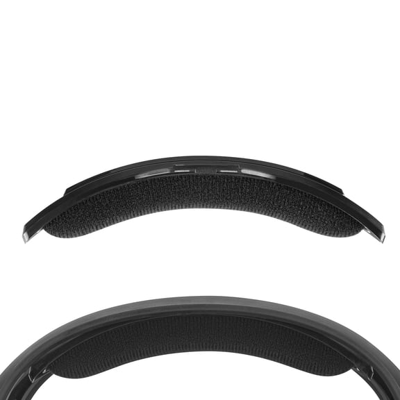 Geekria Velour Headband Pad Compatible with Astro A50 Gen 3 Headphones, Replacement Band Repair Part (Black)