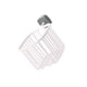 thumbnail image 1 of Injueey Estante de papel sin perforaciones, cesta de almacenamiento hueca para cocina, caja decorativa, soporte adhesivo, champú para baño, Almacenamiento y organización del hogar Blanco Gris, 1 of 6