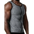 thumbnail image 5 of Men's Body Shaper Two layers compression Body Shaper Shirt Vest Tummy Control Tank Top Slimming Undershirts Vest, 5 of 7