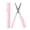 Pink, variant on YIMWNYI Portable Pen-Style Scissors 2Pcs, Compact Foldable Safety Scissors, Lightweight Craft Tool, Perfect for DIY Projects, Ideal for Office Use, Versatile Cutting Scissors