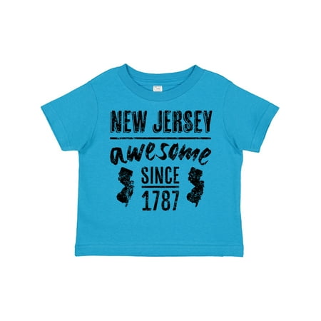 

Inktastic New Jersey Awesome Since 1787 Gift Toddler Boy or Toddler Girl T-Shirt