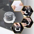 thumbnail image 4 of Funda de seguridad NQ universal para perilla de cocina color blanco para horno y estufa de gas, 4 of 5