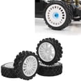 thumbnail image 4 of RC Wheel Tires, For 1/10 Wheels Tires Cushioning Performance Rubber Material  For TT01 03, 4 of 8