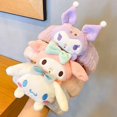 thumbnail image 2 of Banda de pelo Kawaii Sanrio Cinnamoroll, diadema de maquillaje, Linda diadema antideslizante Kuromi, banda elástica de compresión para el cabello, regalos, 2 of 4