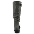 thumbnail image 4 of Journee Womens Stormy Stacked Heel Riding Boots, 4 of 10
