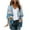 1-33-Multicolor, variant on SELONE Long Cardigans for Women Lightweight 3/4 Sleeve Regular Open Front Cardigans Without Hoodie Flowers Beach Vacation Wear Multicolor 2XL