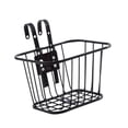 thumbnail image 2 of Cesta delantera para bicicleta, color negro, fácil de instalar, para transportar perros, versátil, práctica y elegante, organizador para guardar, 2 of 8