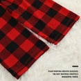 thumbnail image 5 of Worallymy Christmas Plaid Print Family Cute Matching Children Adult Pijamas Set Sleepwears Worallymy JD735816303, 5 of 5