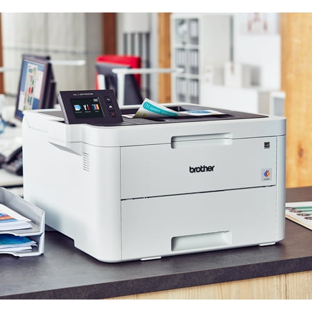 Brother - HL-L3270CDW Wireless Color Laser Printer - White