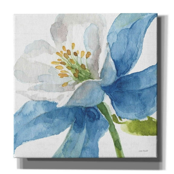 Epic Graffiti 'Blue And Green Garden VI' by Lisa Audit, Canvas Wall Art, 37"x37"